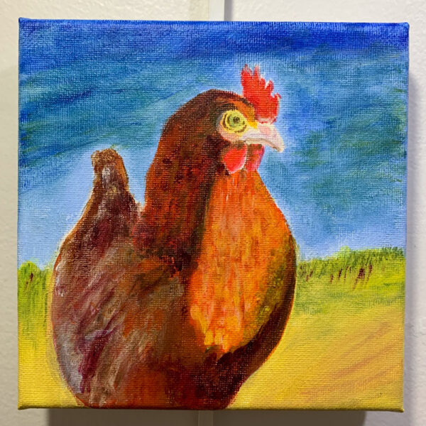 Rooster - 6x6 Fundraiser - Cecil County Arts Council