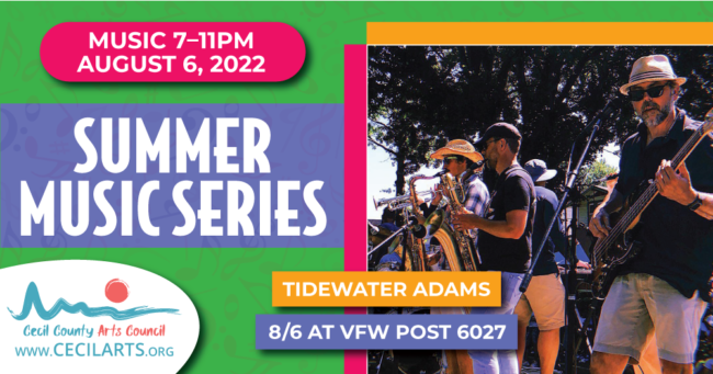 Summer Music Series – Cecil County Arts Council – Maryland Art Summer Music Series - Cecil County Arts Council - Maryland Art