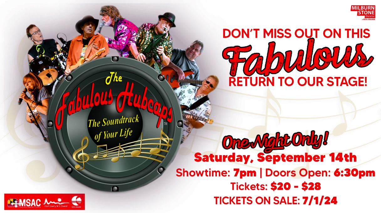 THE FABULOUS HUBCAPS LIVE! Cecil County Arts Council