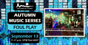 Autumn Music Series - Foul Play flyer