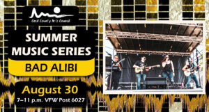 Summer Music Series - Bad Alibi flyer 2